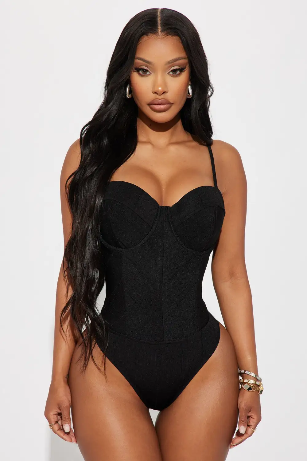 Date Night Bodysuit - Black