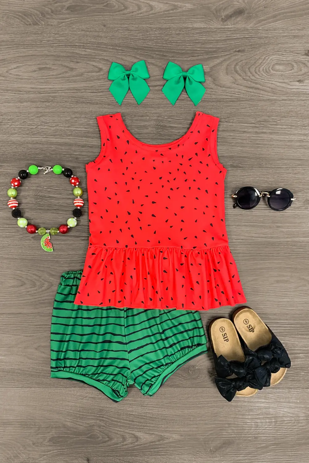 Watermelon Short Set