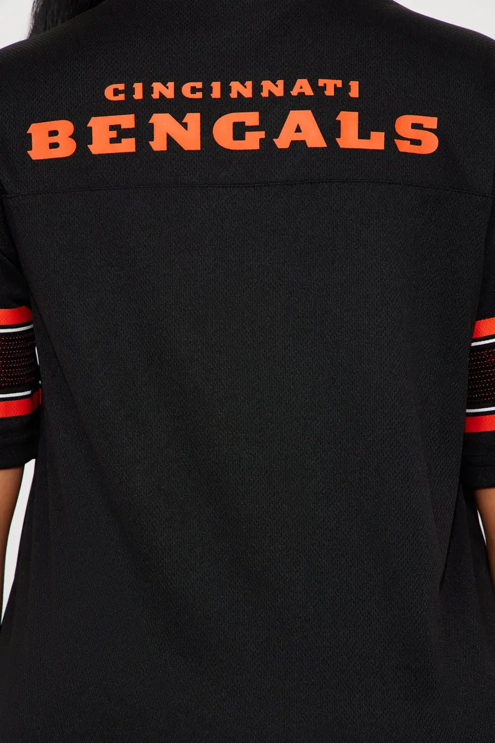 Rising Star Bengals Mesh Top - Black