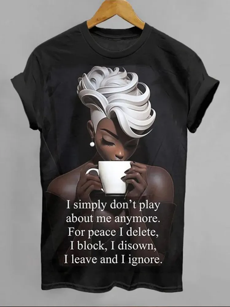 I Leave And I Ignore Unisex Short Sleeve Shirt