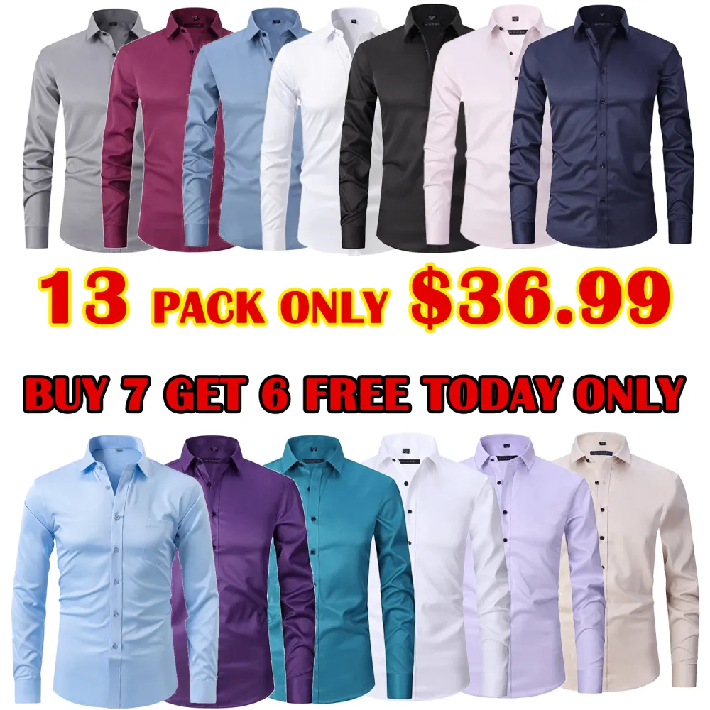 Breathable High Elasticity Anti-Wrinkle Shirt