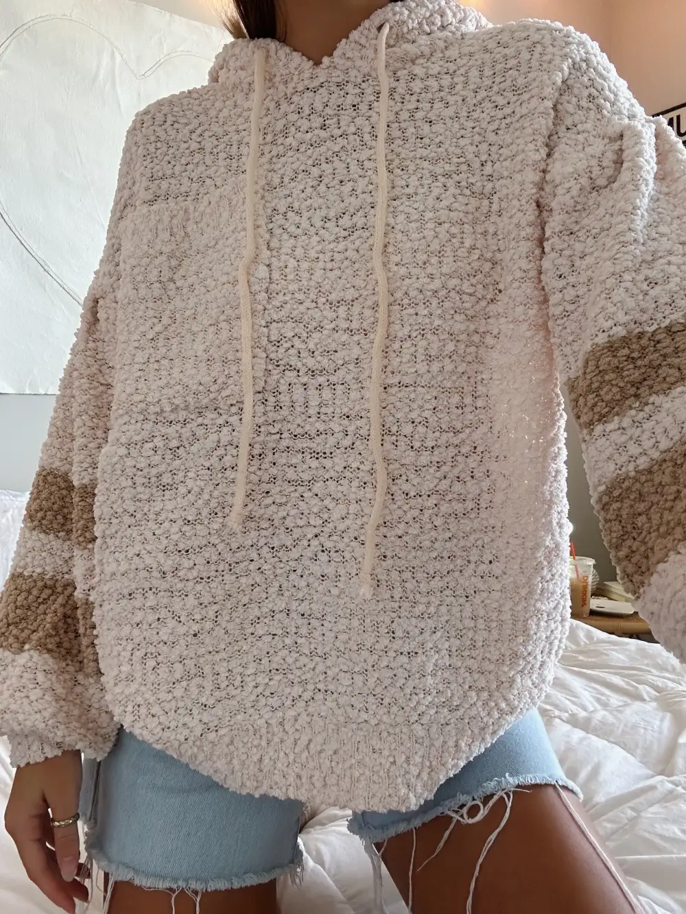 POPCORN HOODIE SWEATER