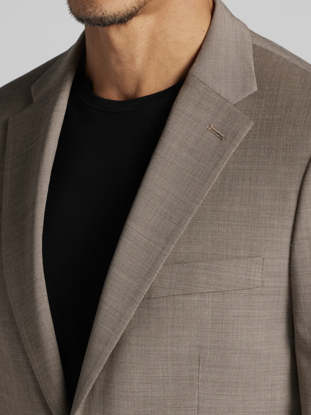 Tommy Hilfiger Modern Fit Wool Blend Suit Jacket