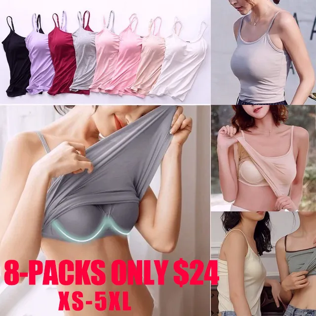 🔥Tank With Built-In Bra