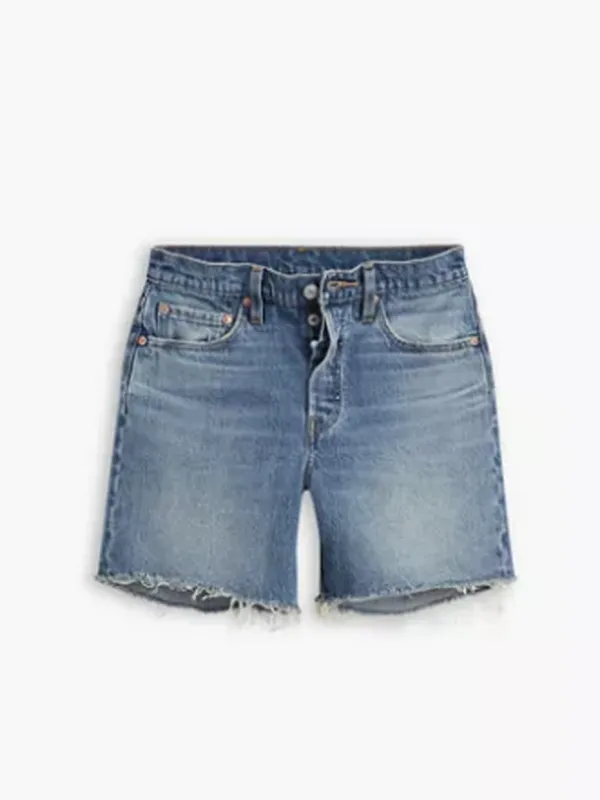 Mid Thigh Denim Shorts
