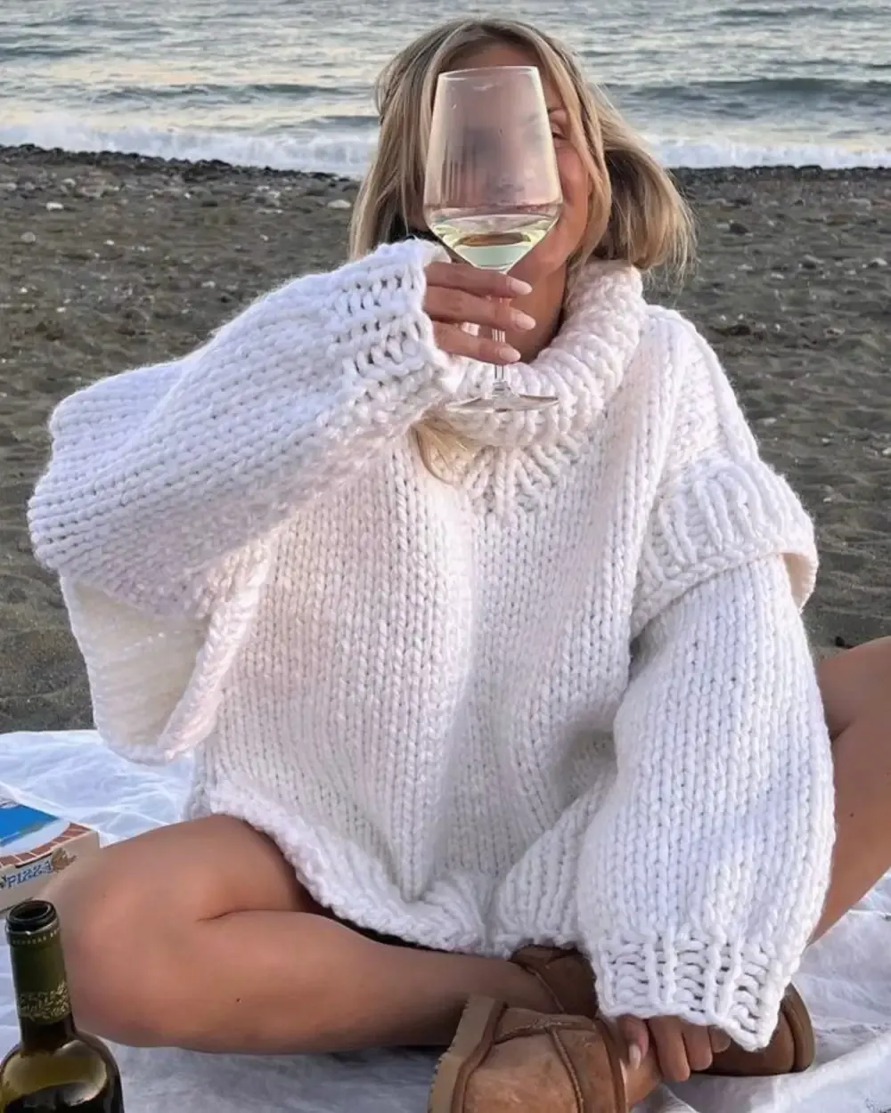 Turtle Rolled Neck Sweater