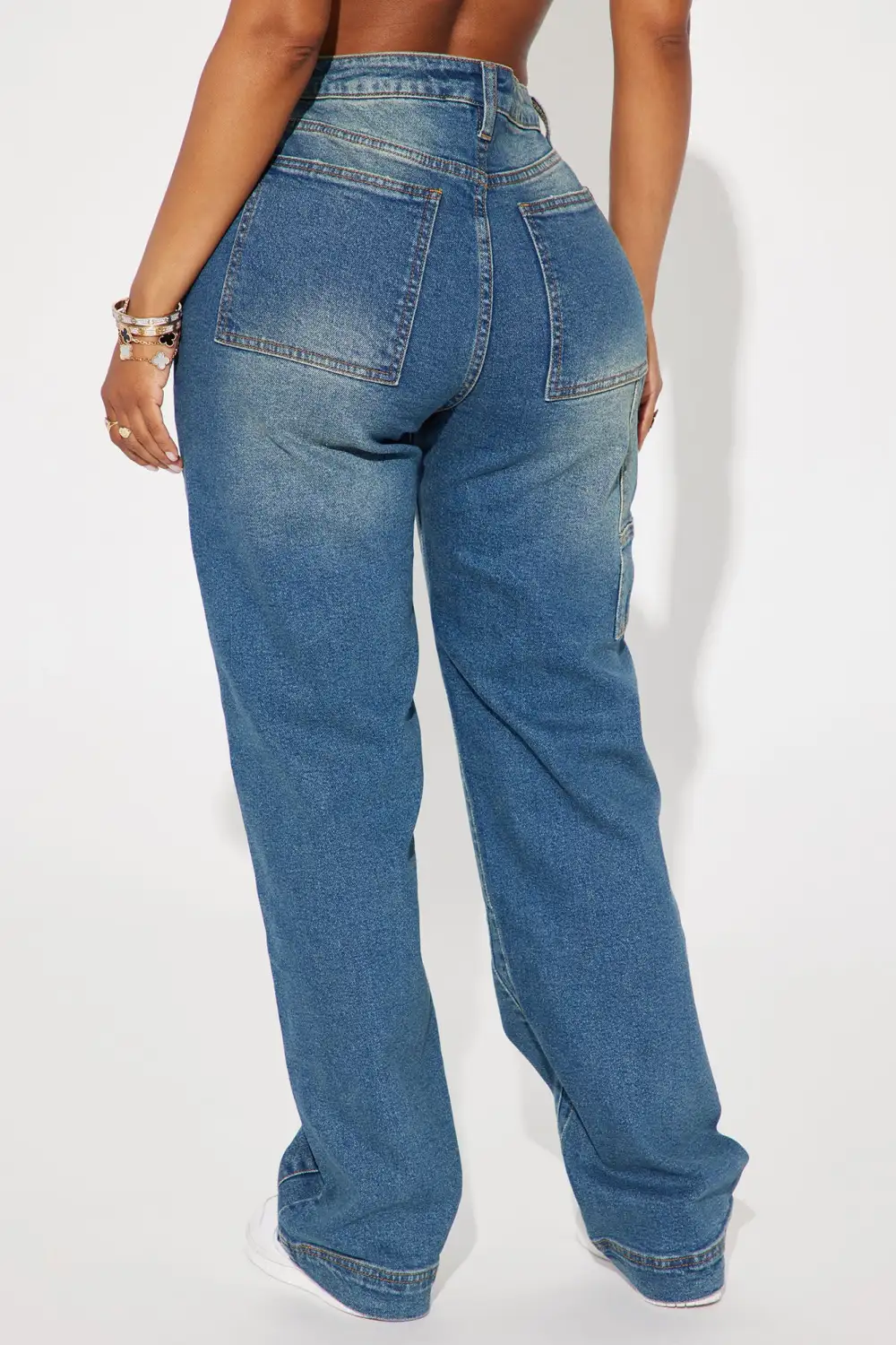 Do It All Low Stretch Utility Jeans - Dark Wash