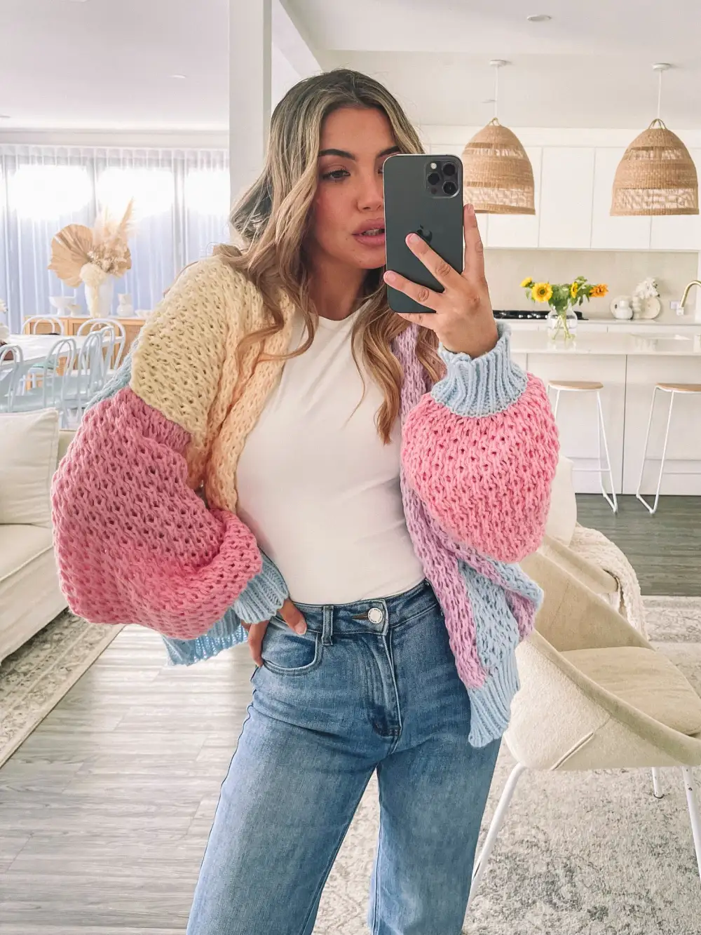 Colline Cardigan - Yellow Multi