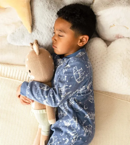 Swiss Check polarbee™ Repreve® Fleece Pajamas