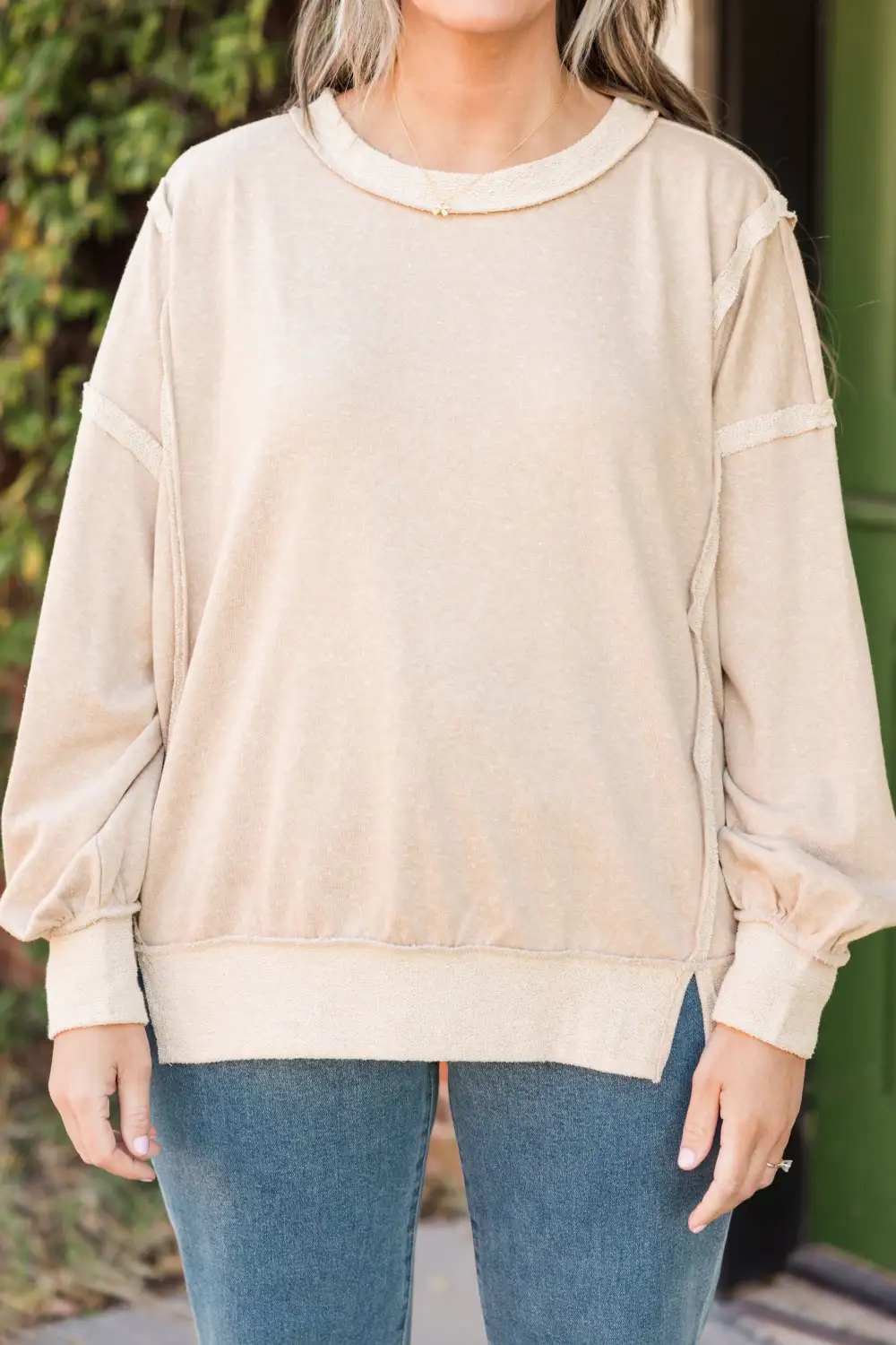 Secrets From A Girl Sweater, Ash Mocha