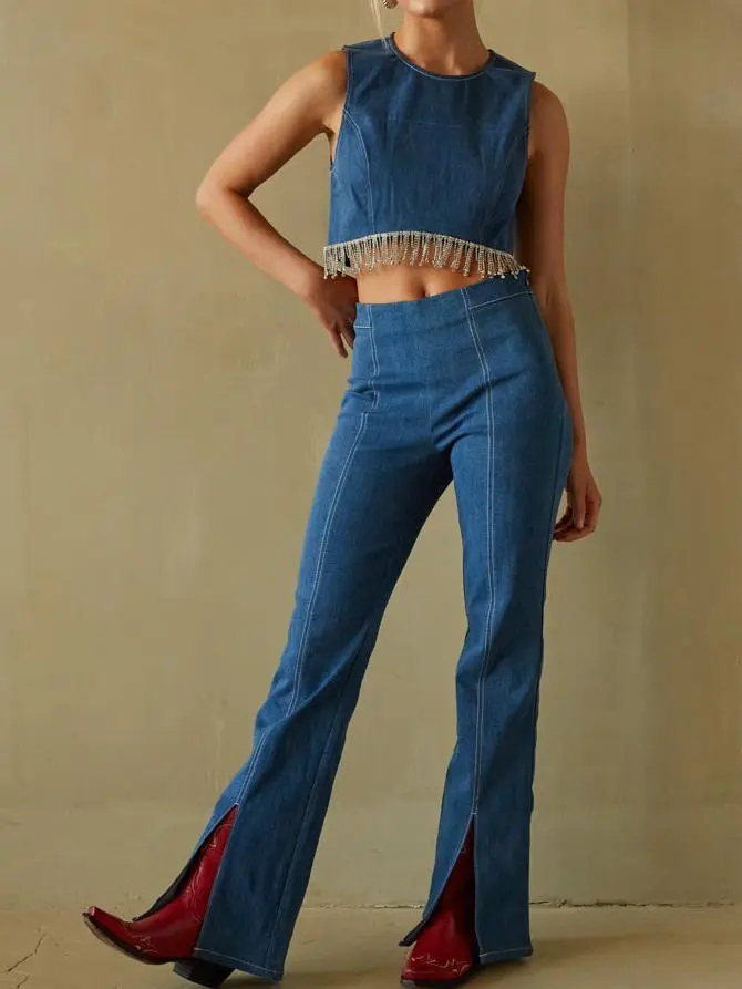 Carrie Denim Flare Jeans