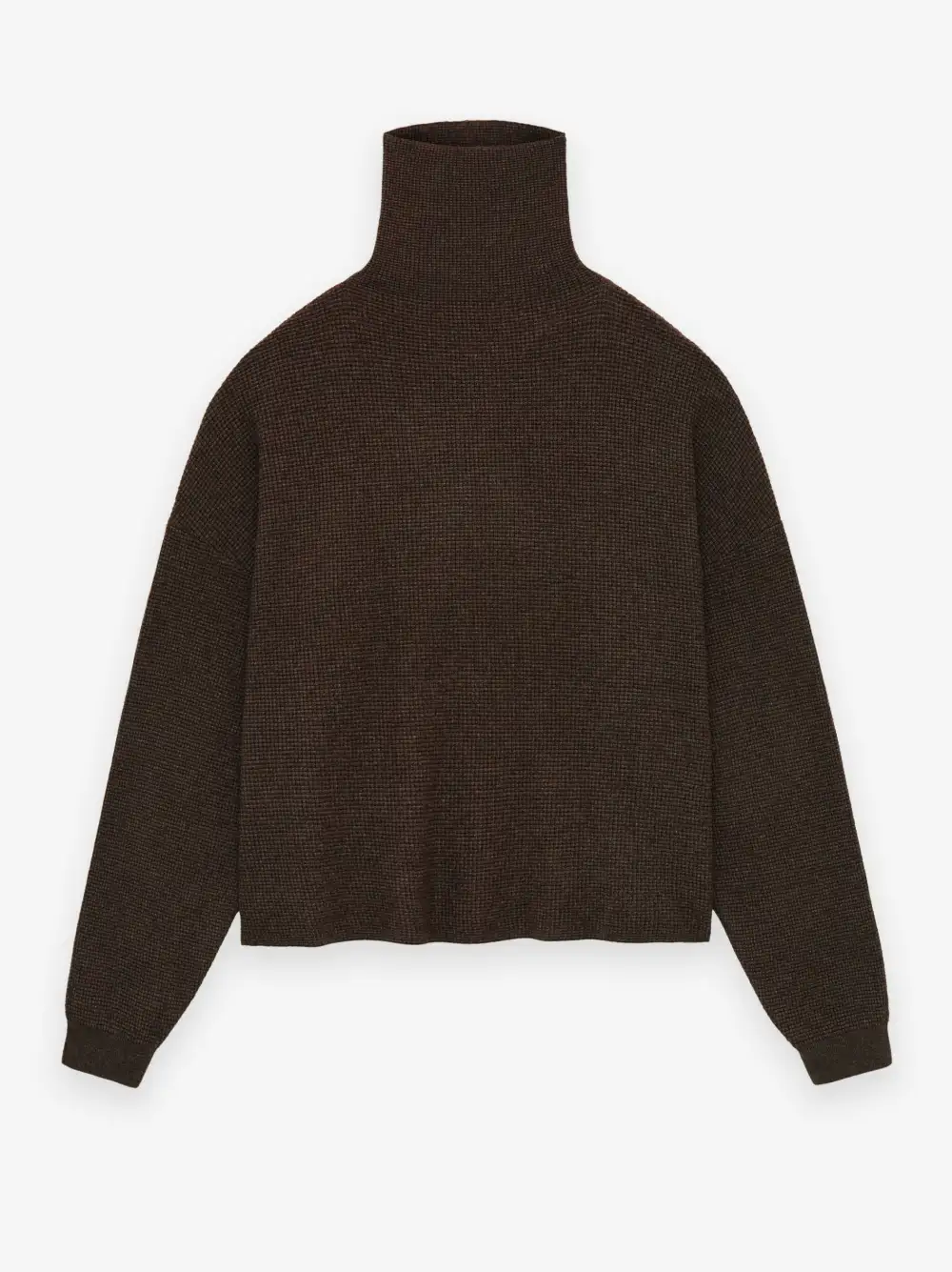 Women'S Waffle Turtleneck