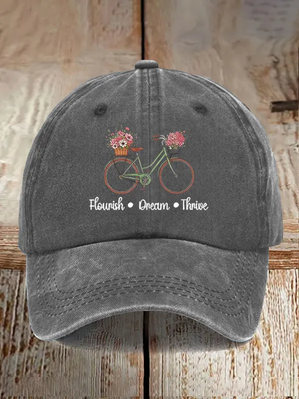 Unisex Casual FTD Washed Cotton Hat