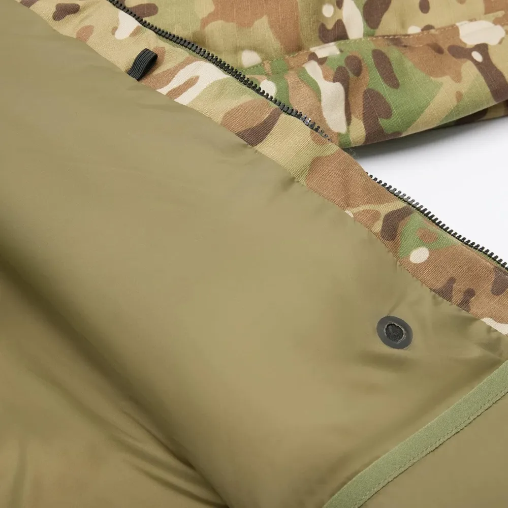 Men's Farthermost Cold-Weather Water-Resistant Weatherproof Insulated Warm Cotton-Nylon Shell Tactical Jacket