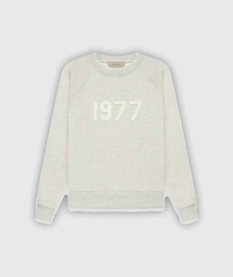 Crewneck 1977 Sweatshirt Gray