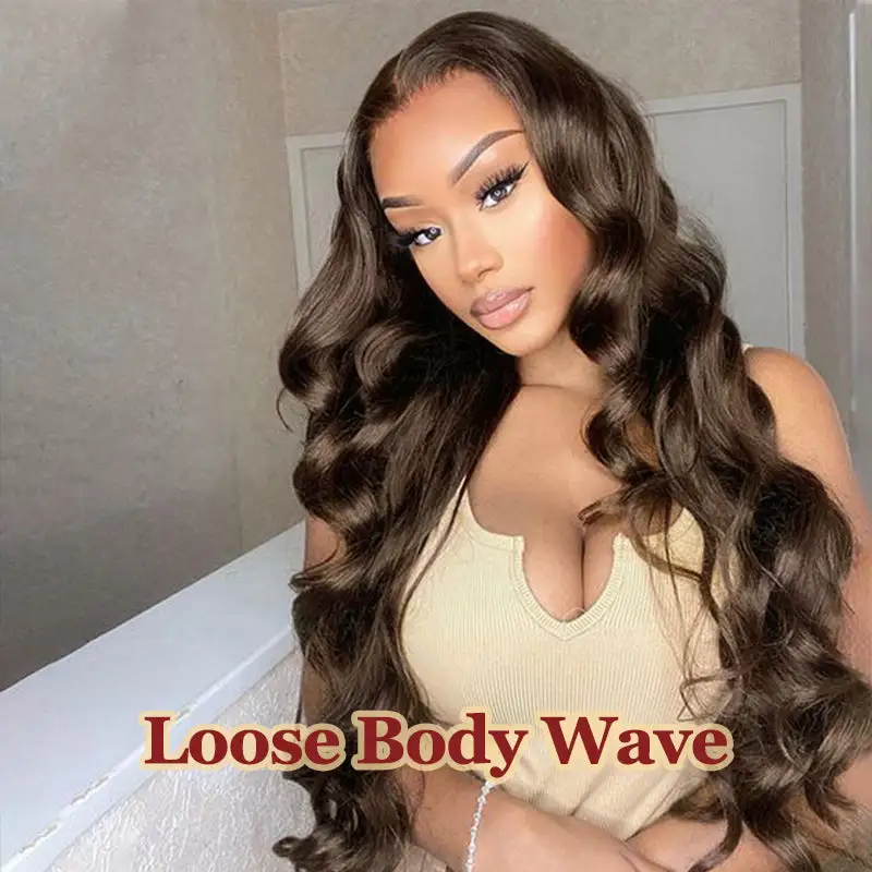 Sale | #2 Dark Brown Body Wave 13x6 FULL Lace Frontal Wig 16