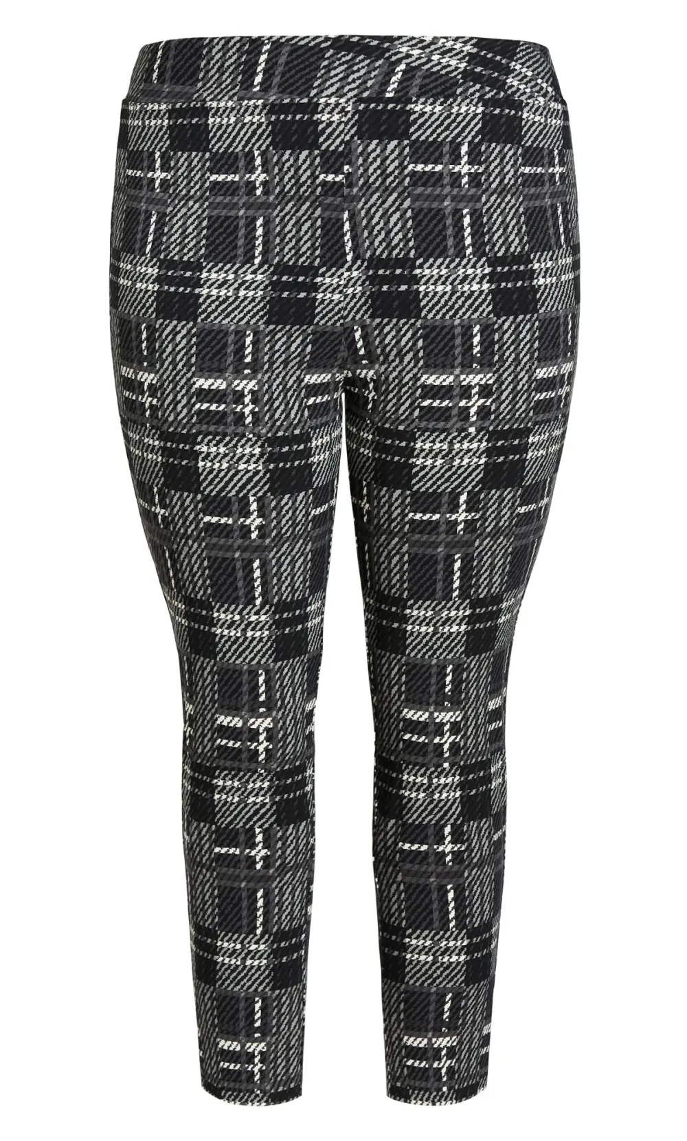 Evans Grey Jemma Check Pant