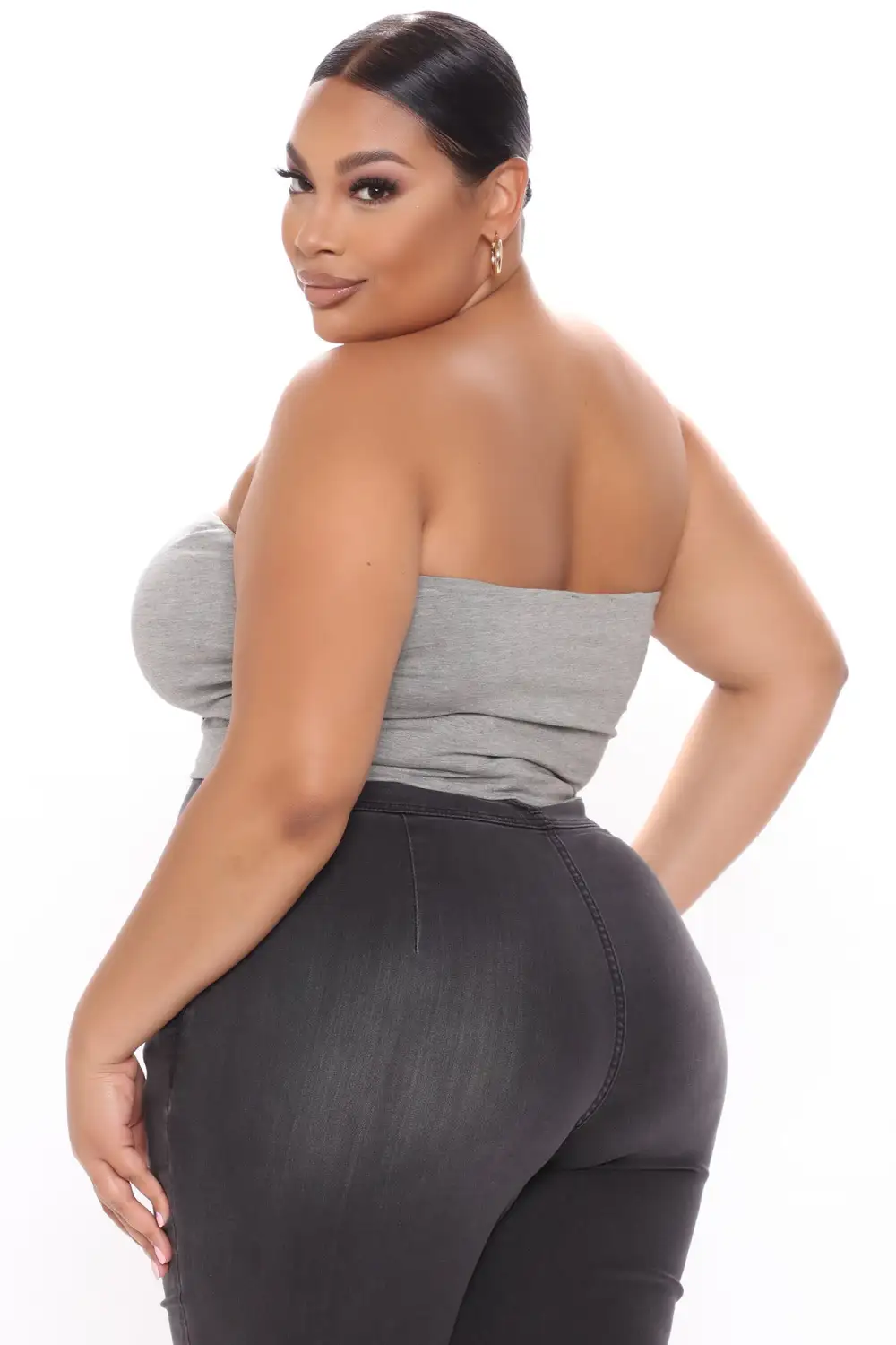 Essential Bandeau - Heather Grey