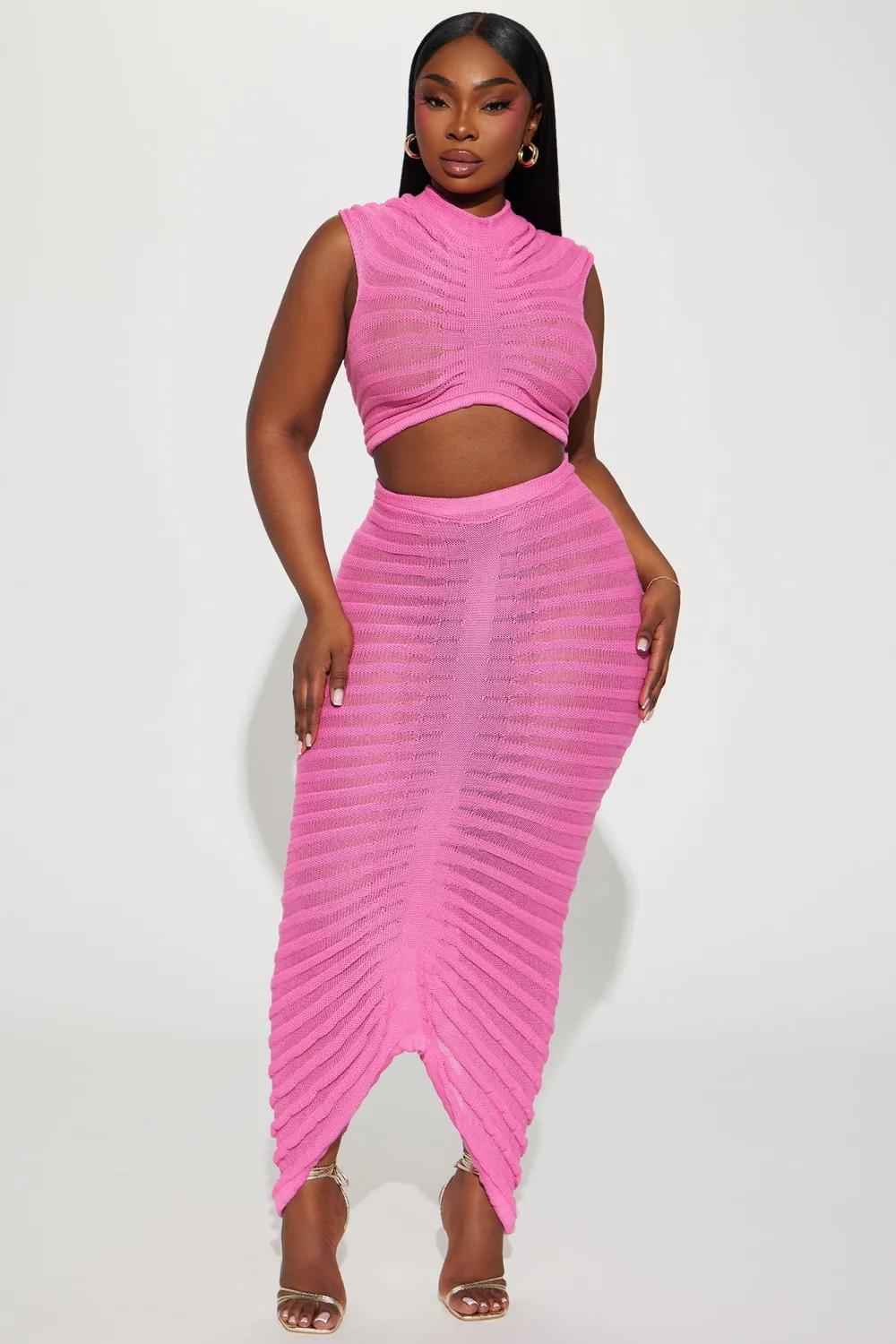 Key West Skirt Set - Pink