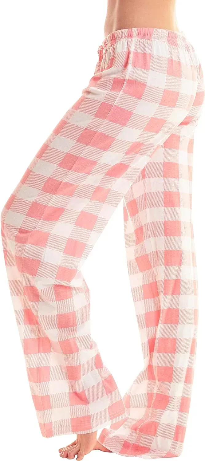 Women Pajama Pants Sleepwear Buffalo Plaid Pajamas