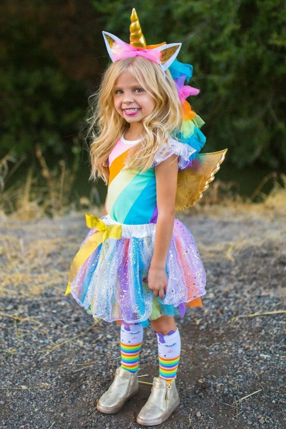 Mom & Me Unicorn Costume - INCLUDES COMPLETE 4 PC SET!