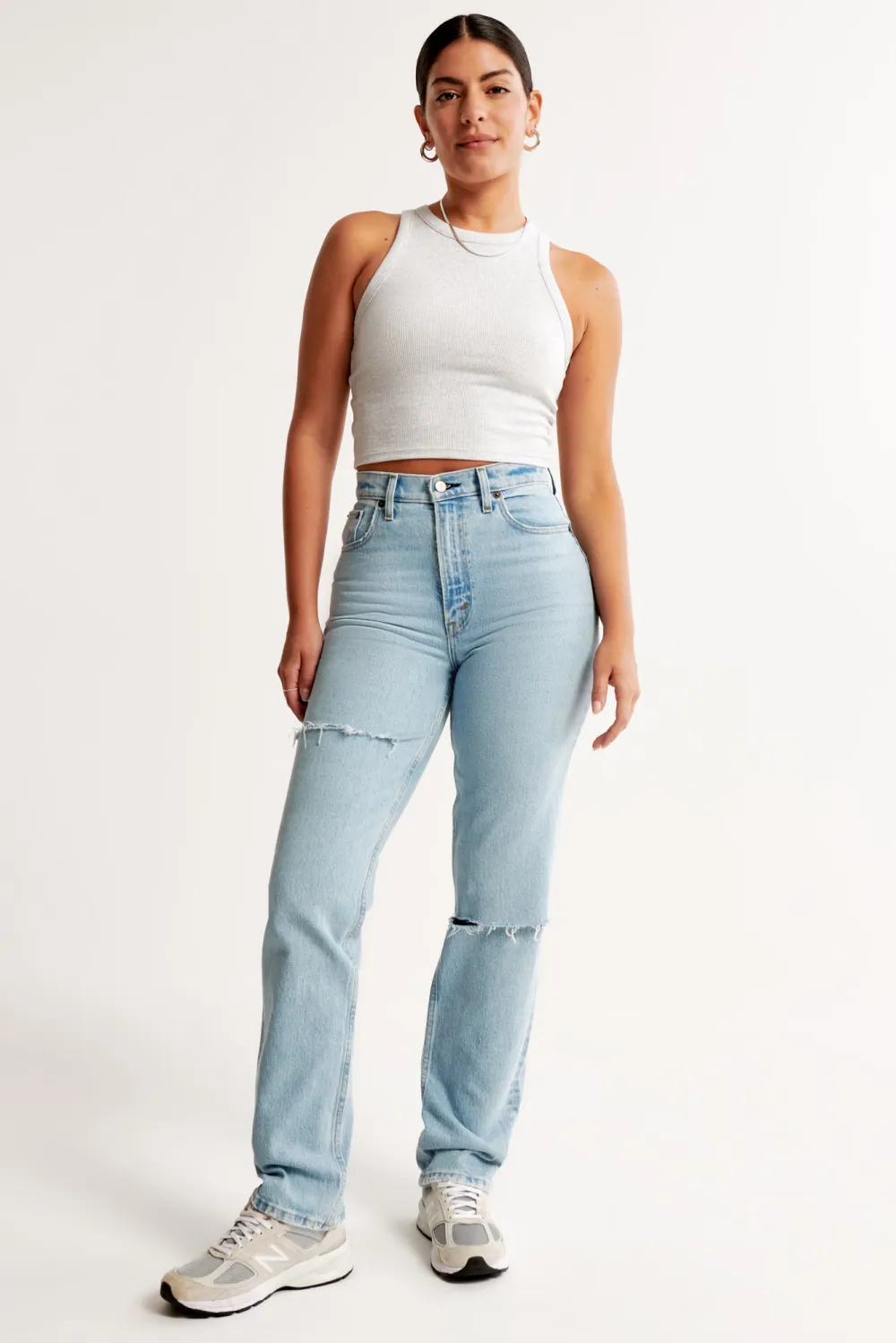 Curve Love Ultra High Rise 90s Straight Jean