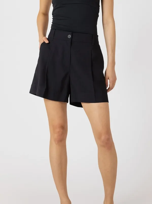 Tailored Trouser Pull-On Shorts