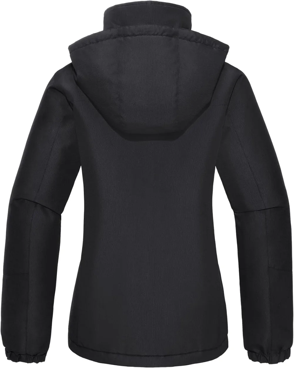 Women's Waterproof Mountain Ski Snow Jacket with Fleece Outdoor Windproof Raincoat Hooded for Fall and Winter