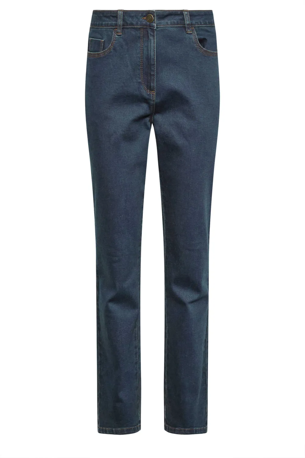 M&Co Indigo Blue Straight Leg Jeans