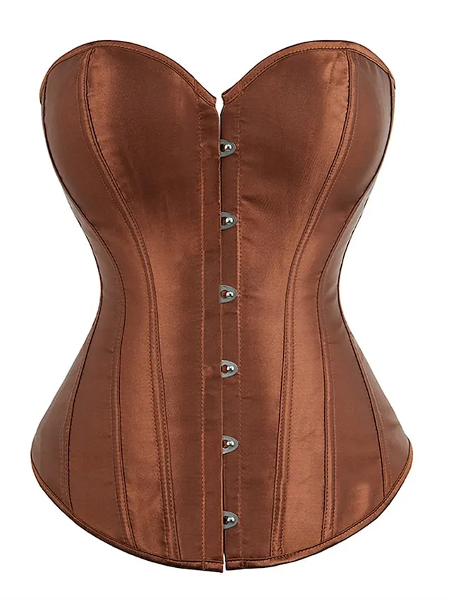 Women's Pink Corsets Dark Blue Corsets Shapewear Pure Color Corsets Party Going out Club Polyester Breathable Bandeau Sleeveless Backless Summer Spring Black White