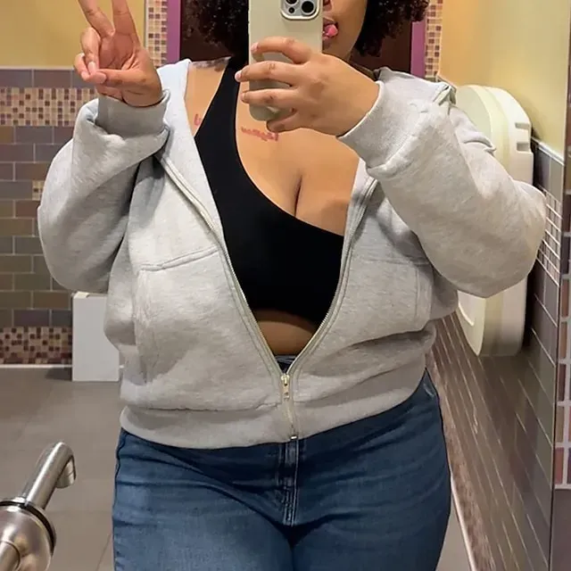 Hooded Drawstring Women's Jacket Long Sleeve Hooded Sweatshirt Athletic Warm Casual Breathable Moisture Wicking Running Sports Training Hiking Sportswear