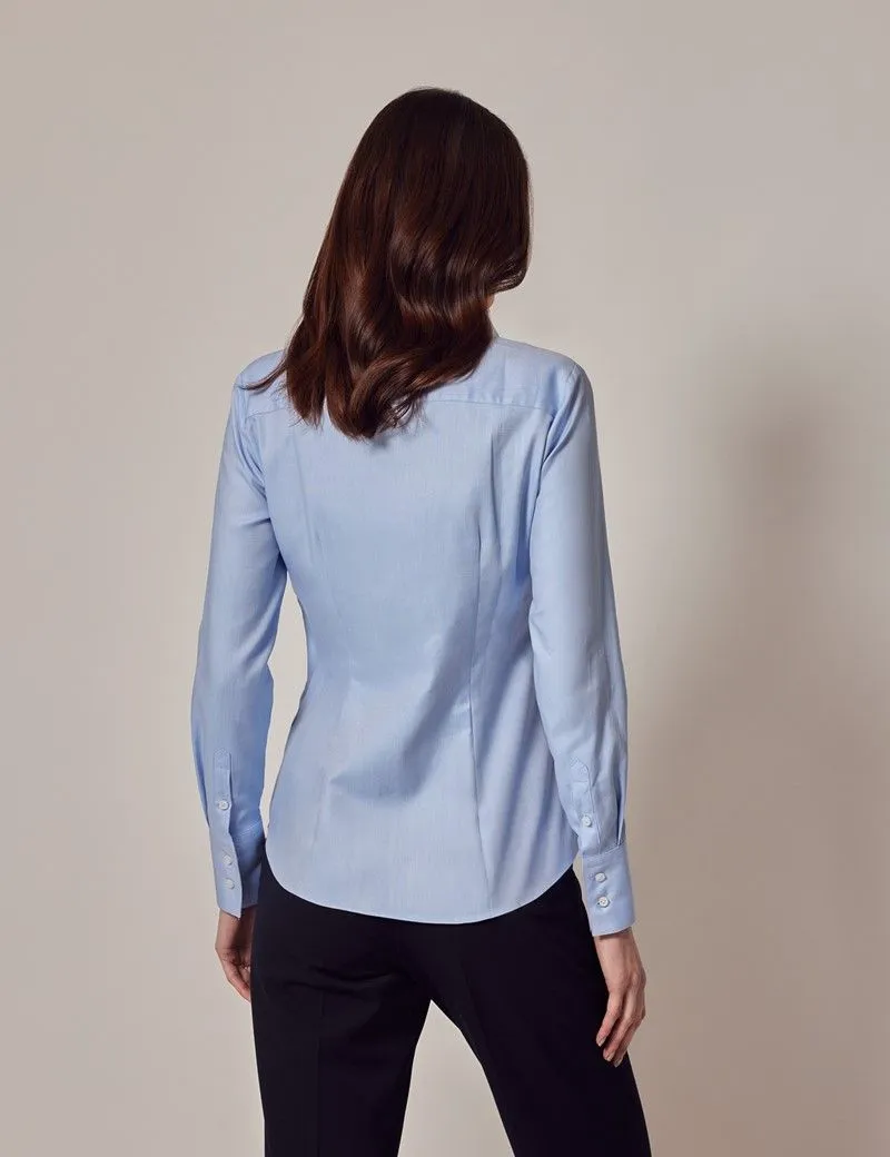 Twill Cotton Fitted Shirt