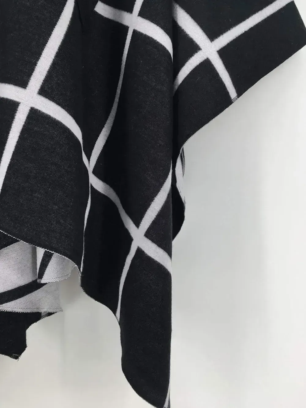 Women's Shawl Wrap Poncho Ruana Cape Open Front Cardigan Shawls for Fall Winter