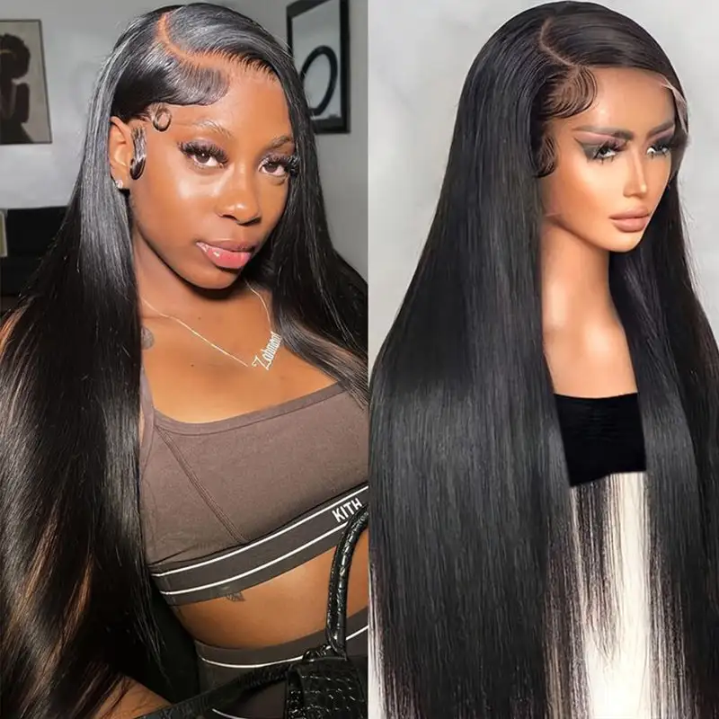 Soft Straight 13x6 Real HD Lace Undetactable BlendAway Full Lace Frontal Wig