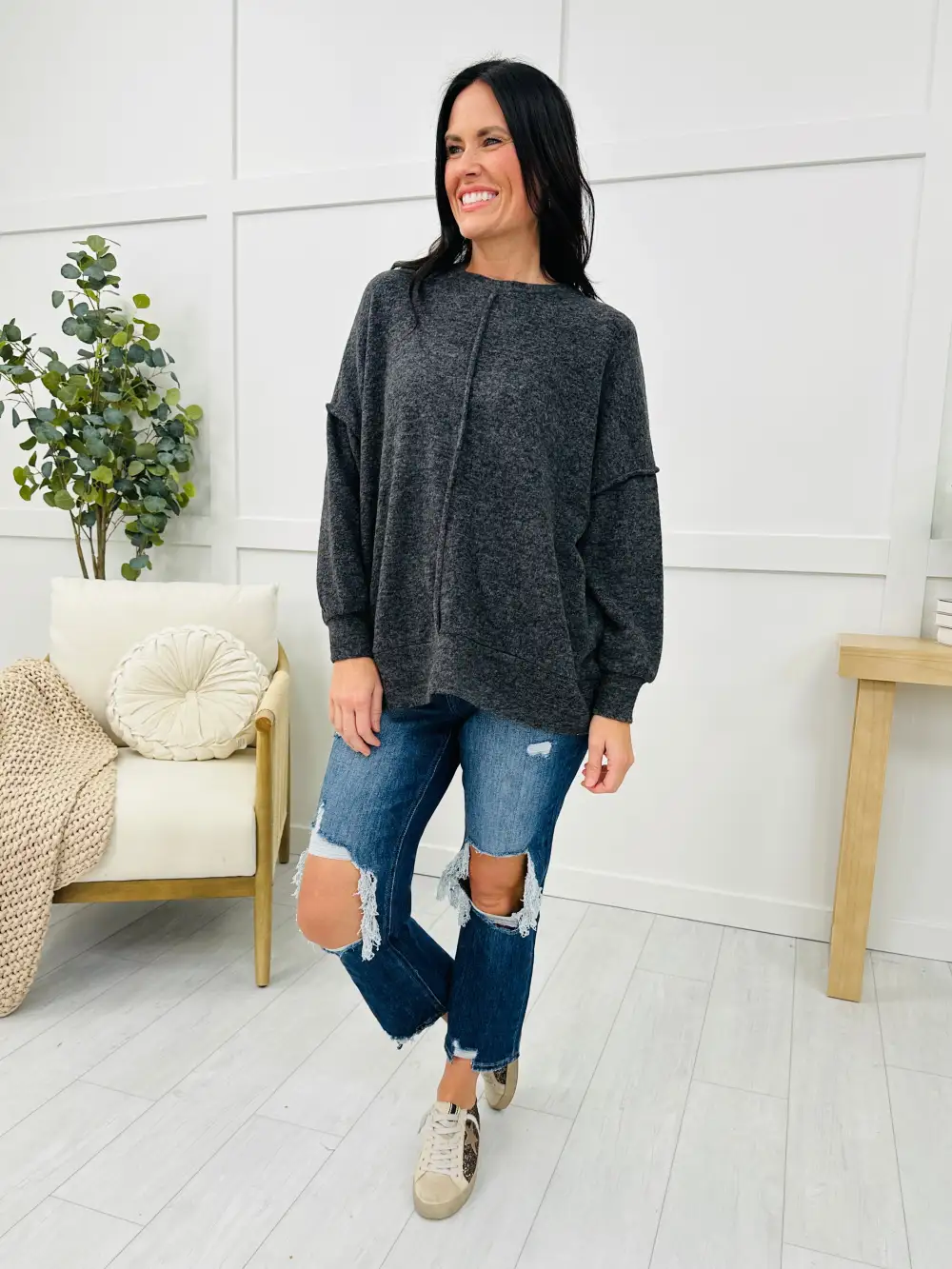 DOORBUSTER! REG/CURVY Give In To You Sweater- Multiple Colors!
