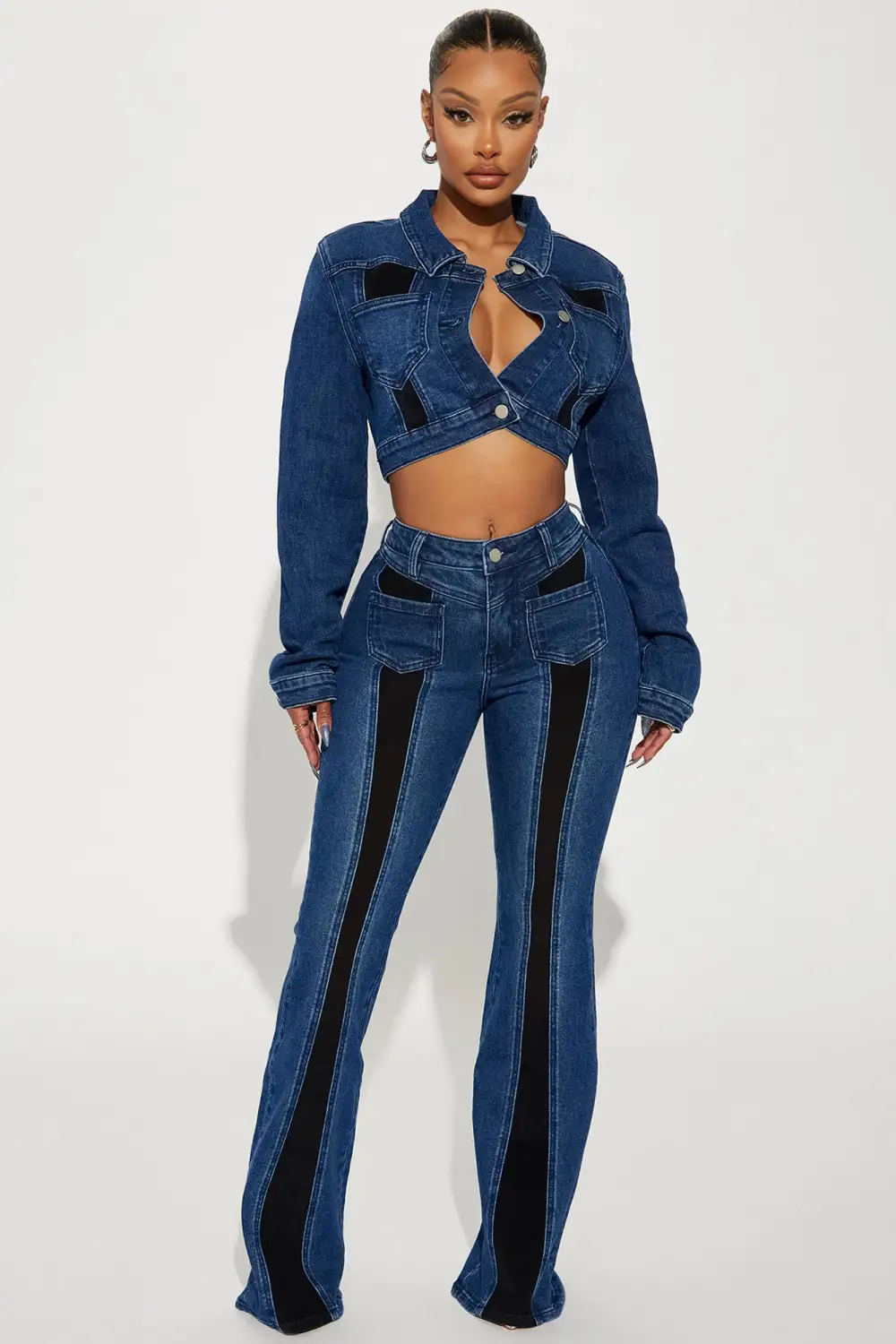 Splitting Ways Denim Jacket - Medium Wash