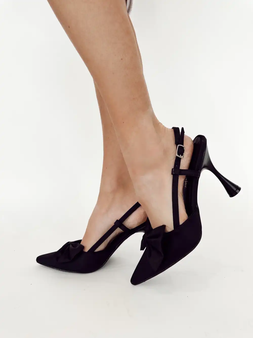 Bow Slingback Heel
