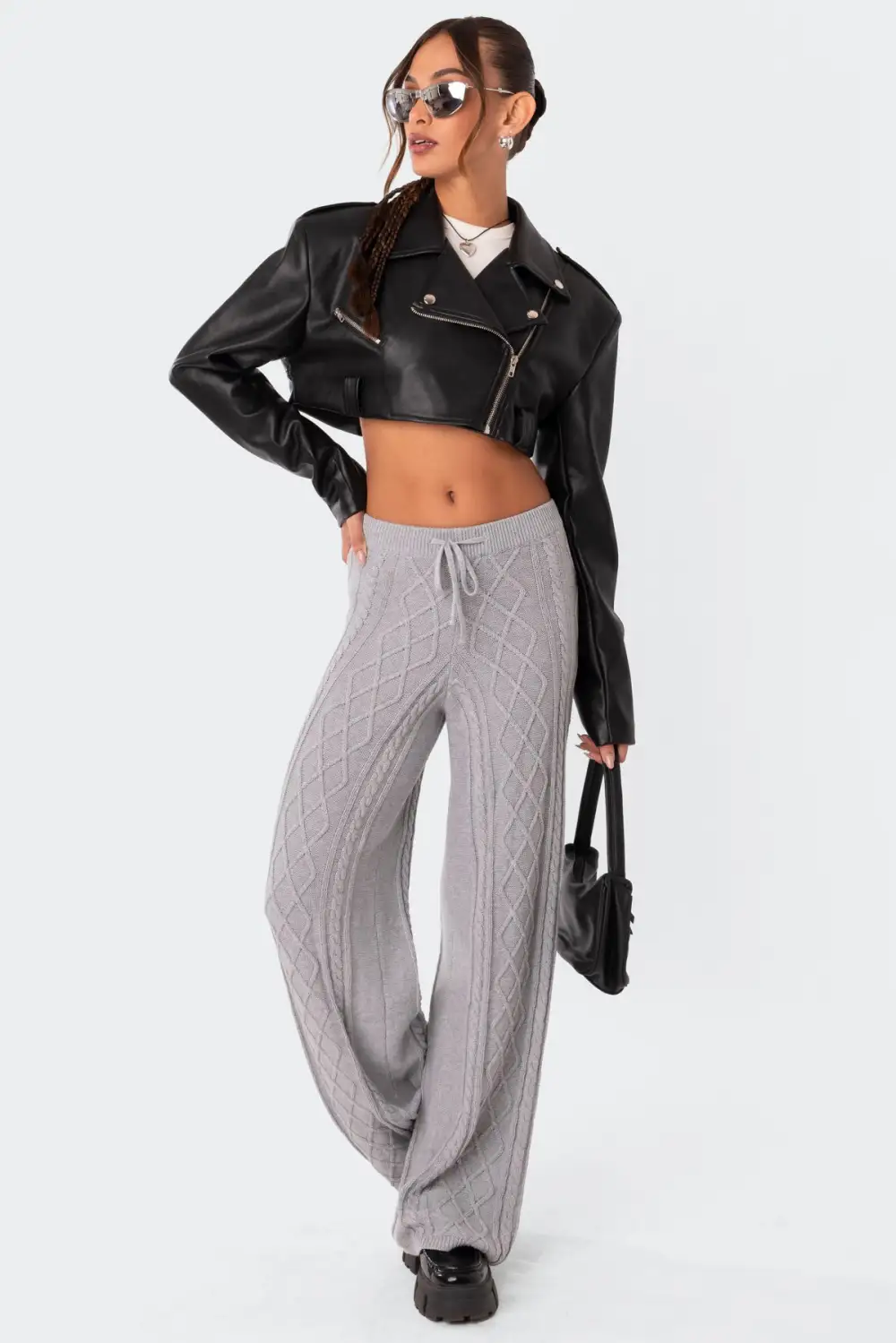 Kasey Cable Knit Pants