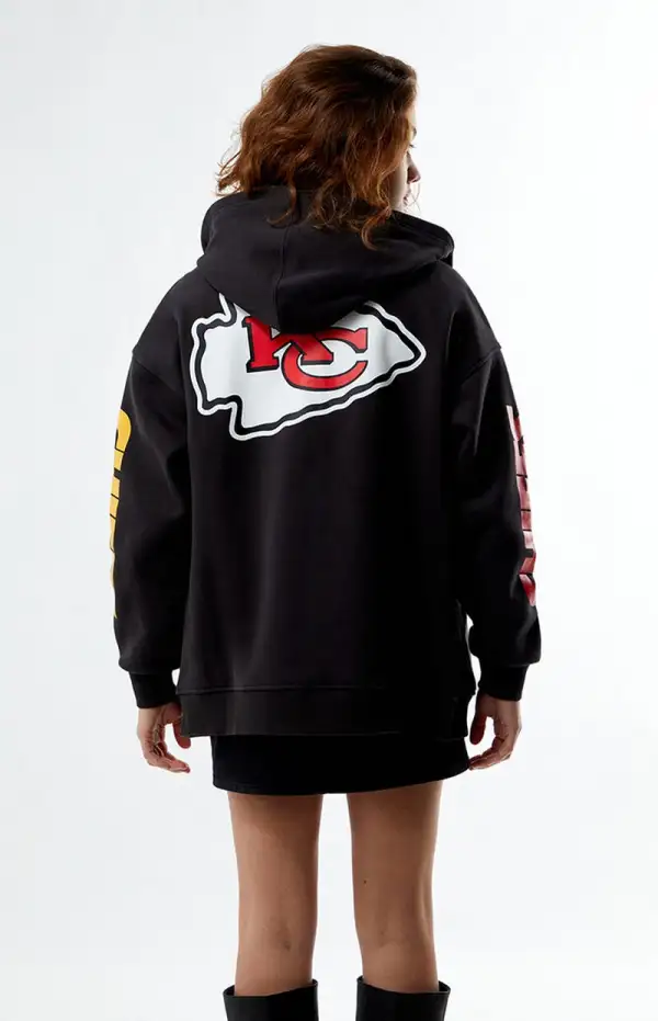 WILD COLLECTIVE NFL Wild Collective x PacSun Kansas City Chiefs Zip Up Hoodie