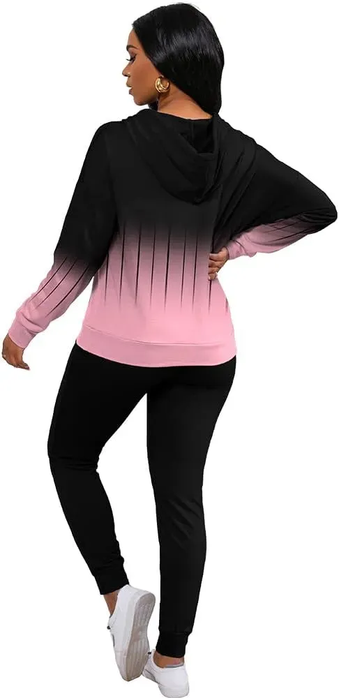 Two Piece Outfits For Women Jogging Suits Casual Sweatsuits Jogger