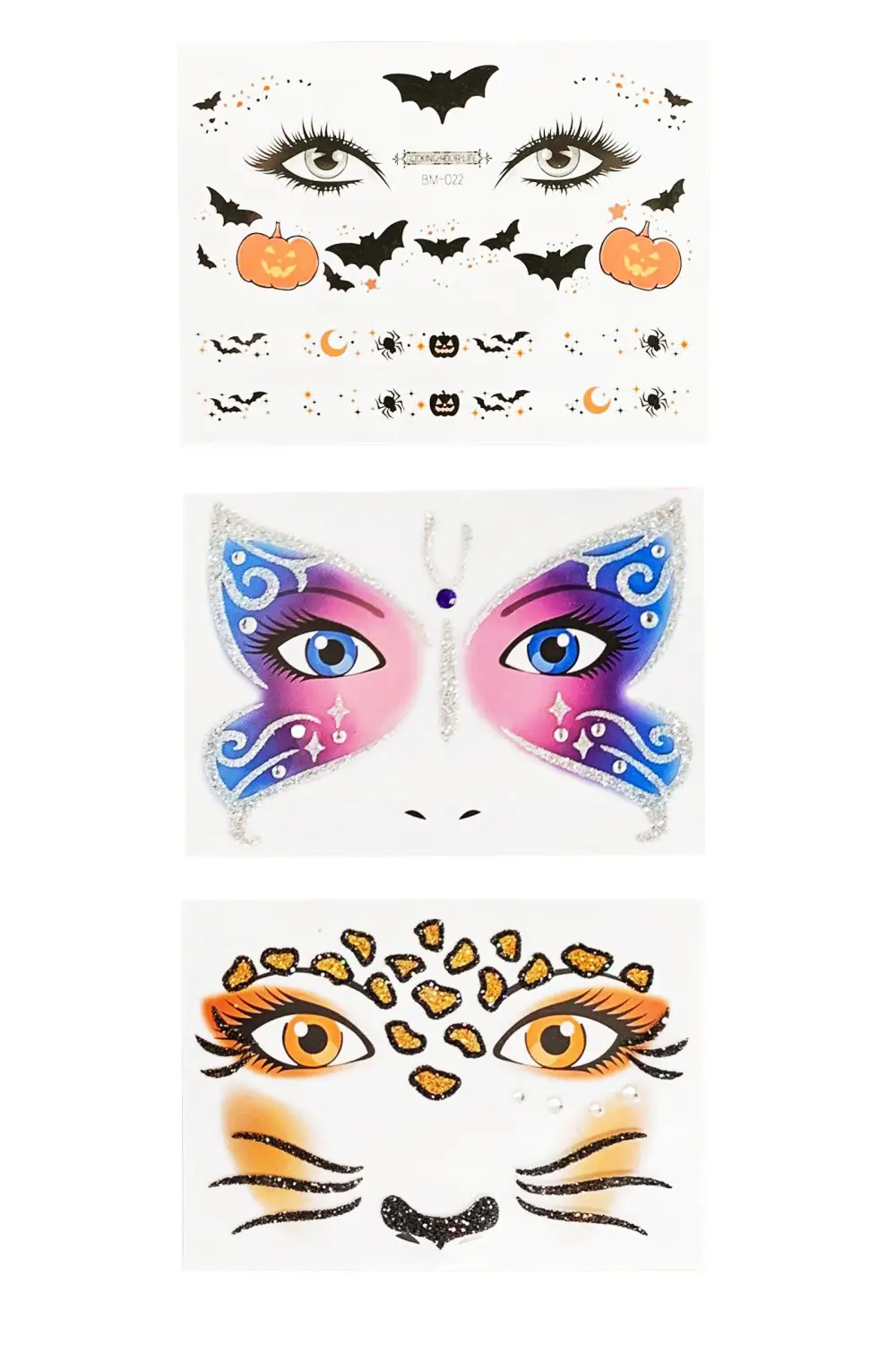 Halloween Costume Face Stickers