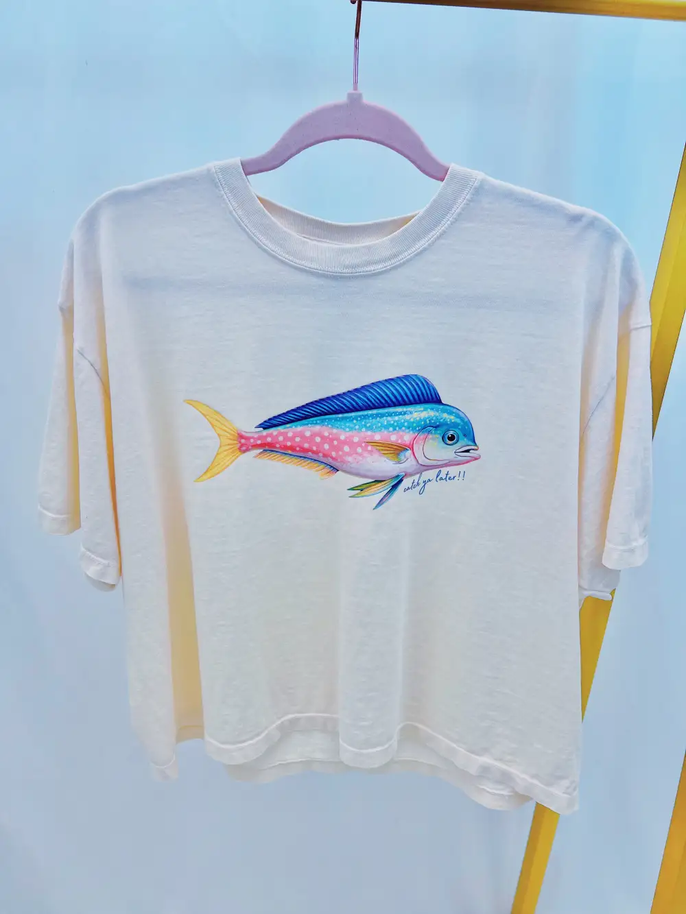 Coastal Cropped Graphic Tee