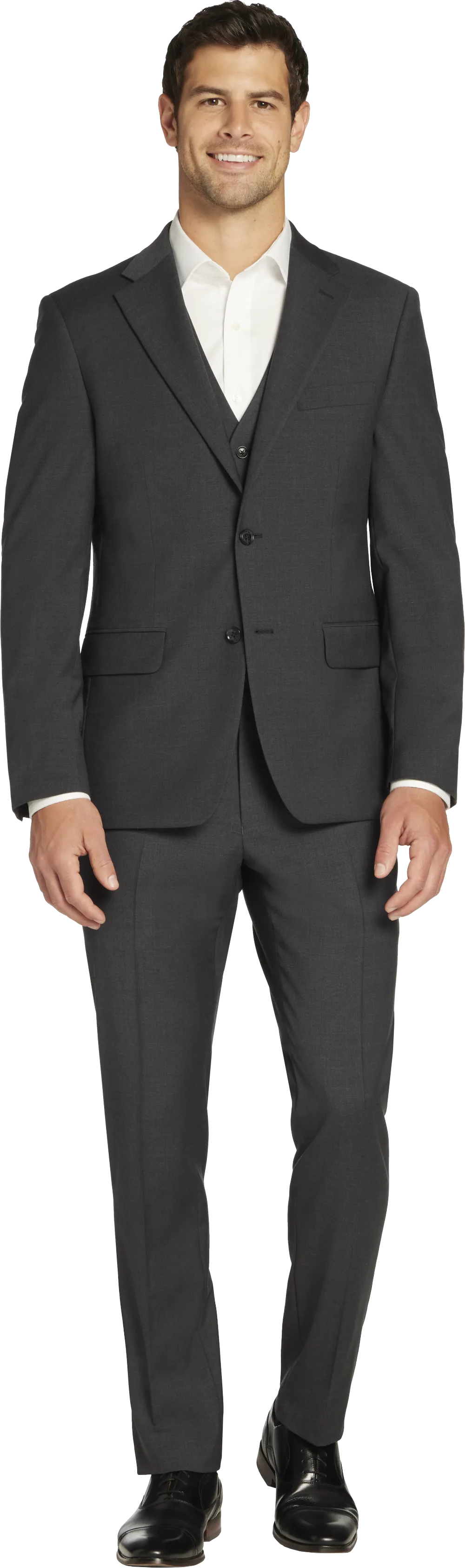 Tommy Hilfiger Modern Fit Wool Blend Twill Suit Jacket