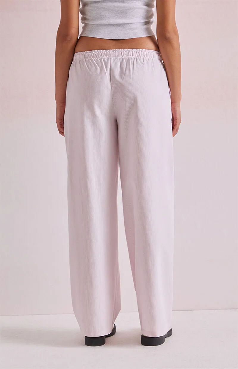 Beverly and Beck Linen Pull-On Pants