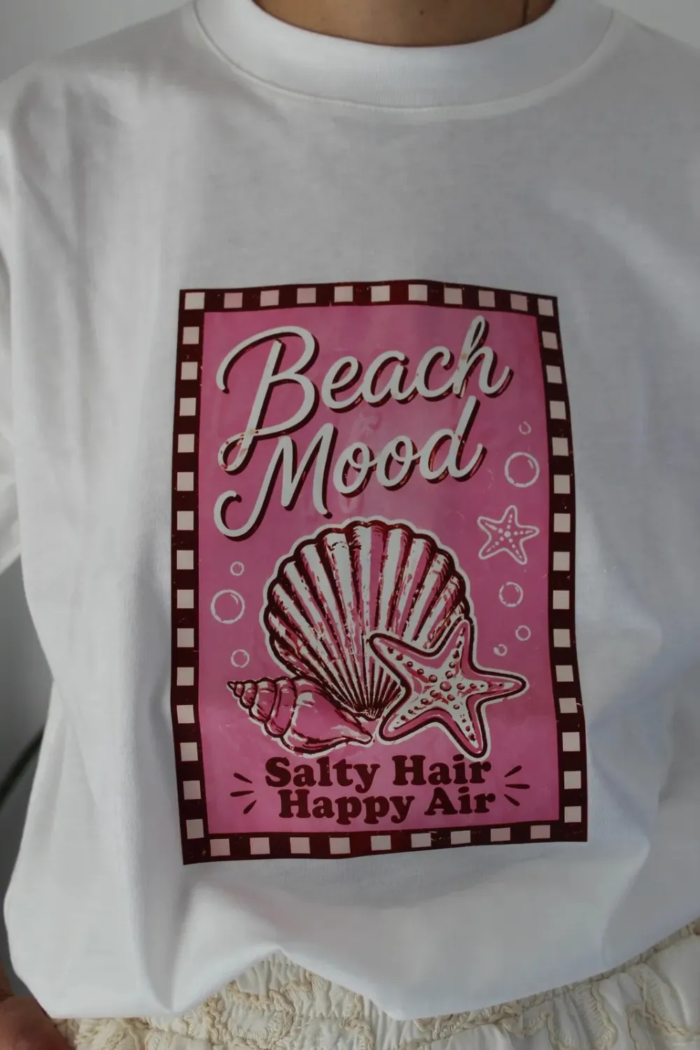 Fresh Graphic Crewneck Cotton Tee Piece