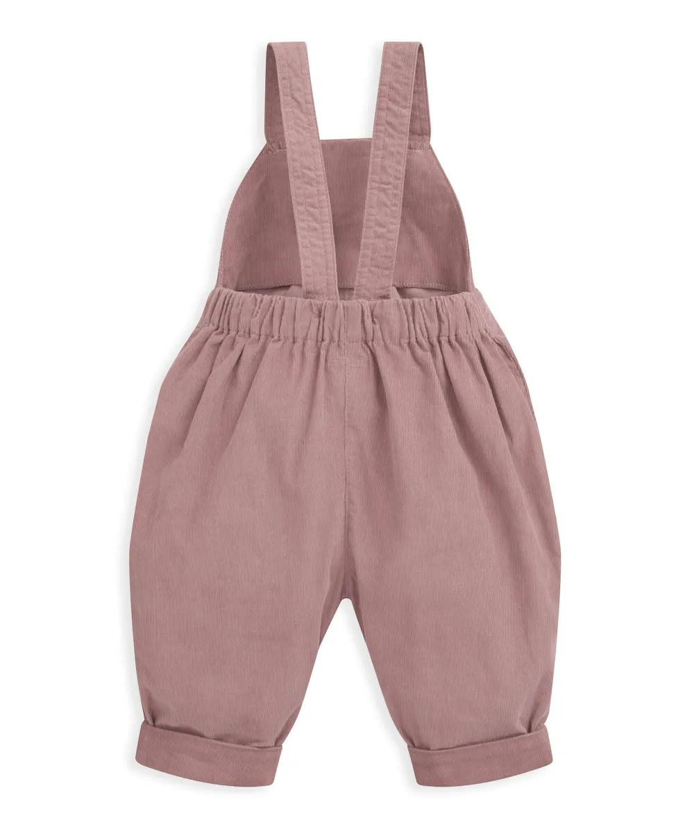 Cord Dungarees - Pink