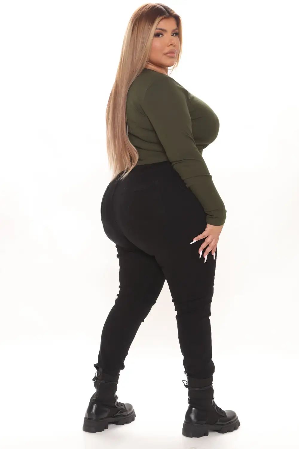 Waiting For You Tee - Olive