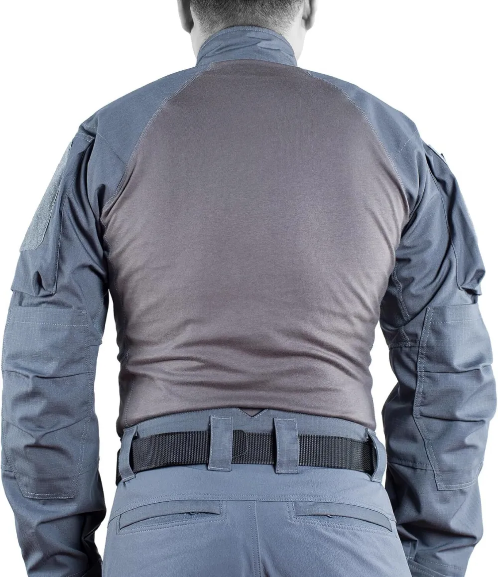 Combat Top Multicam Airsoft Shirt Seamless Long Sleeve Shirt with Shoulder Cushion Military Surplus