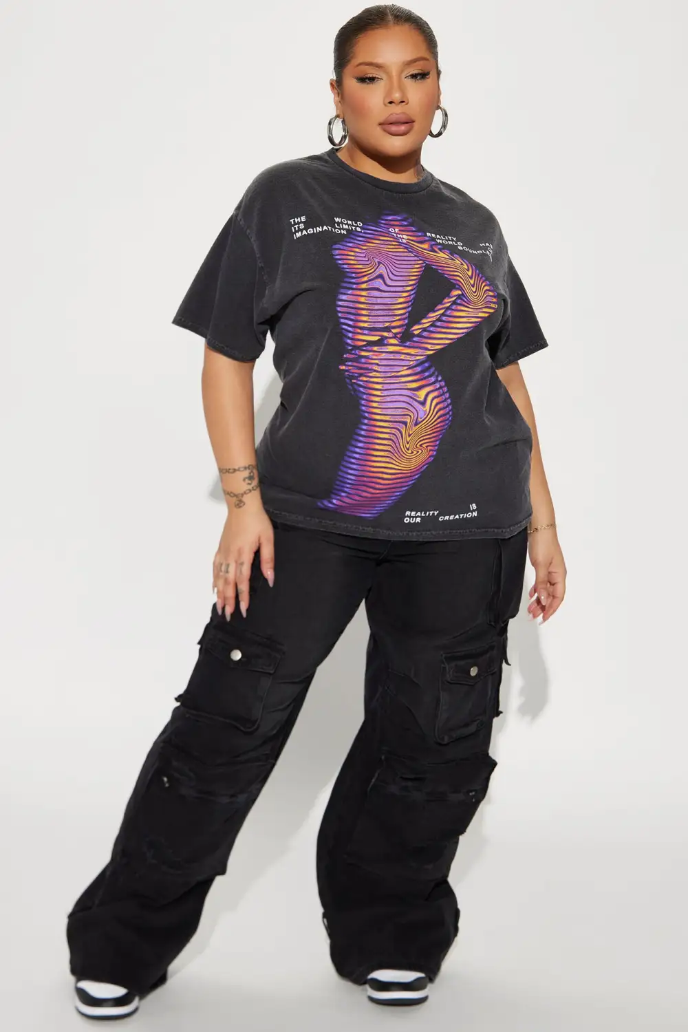 My Reality Washed Tshirt - Charcoal