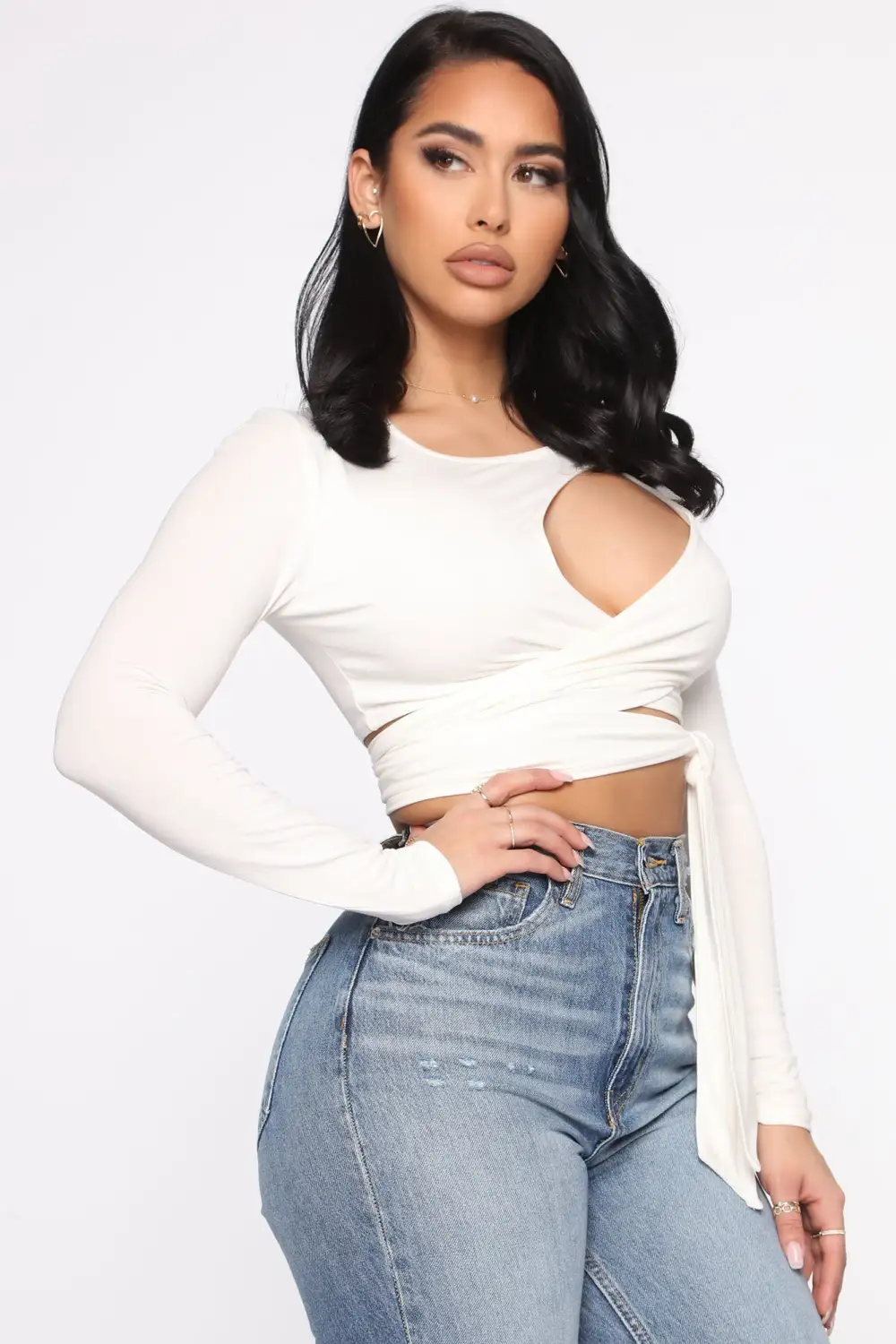 Focus On A Task Top - Off White